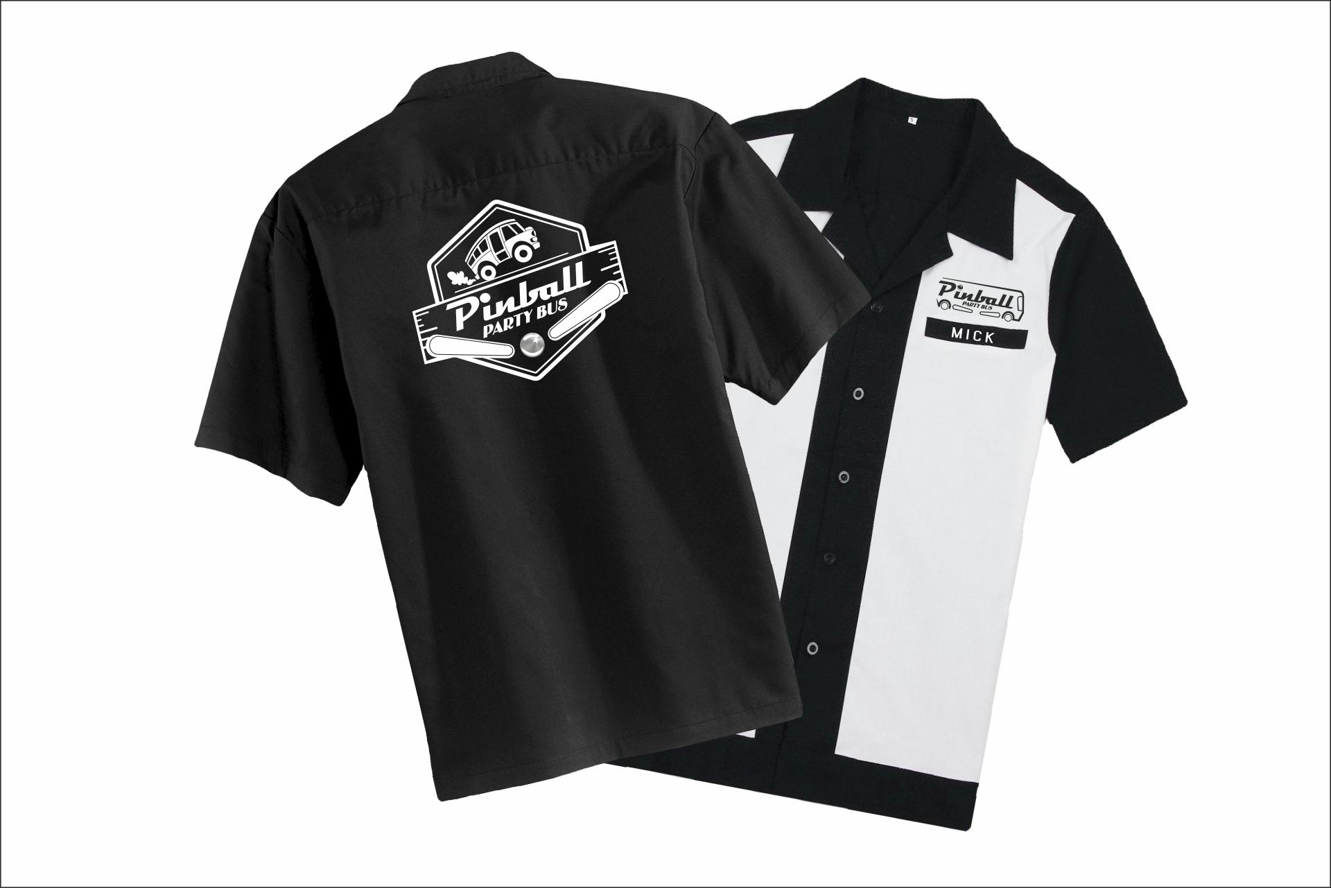 Pinball Party Bus - shirts