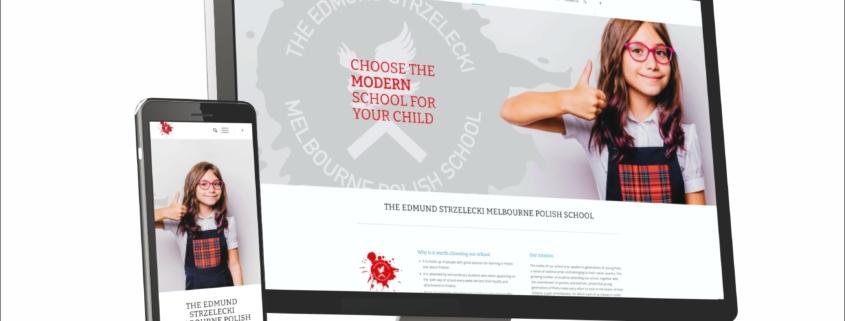 web design - polish school