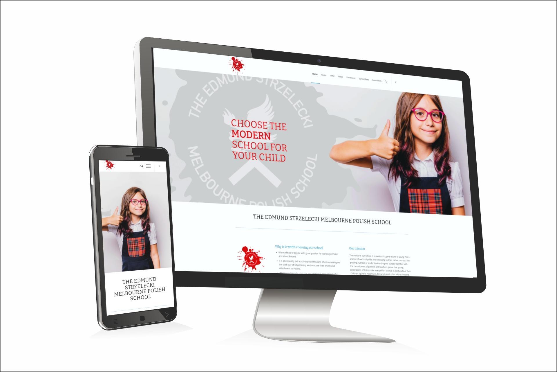 web design - polish school
